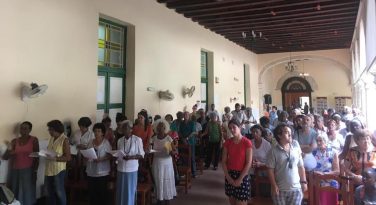 Celebrazione eucaristica a Cuba